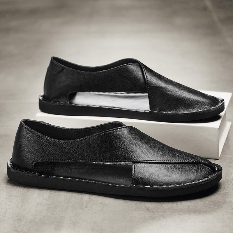 Premium Leather Sandals - Luxoria
