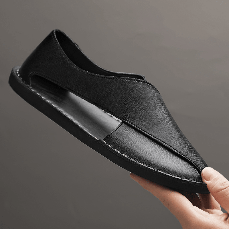 Premium Leather Sandals - Luxoria