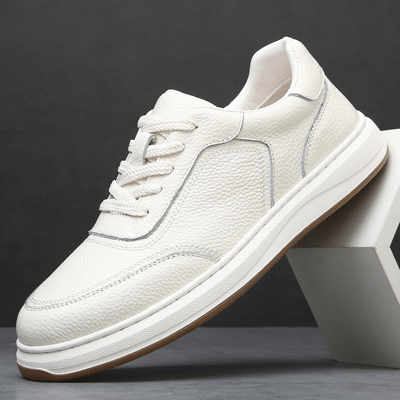 Leather Sneakers - Luxoria