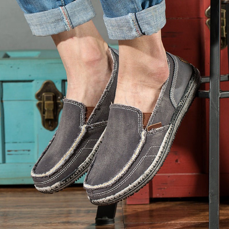 Canvas Slip - On Shoes - Luxoria