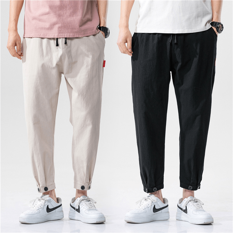 Elegant Linen Pants - Luxoria