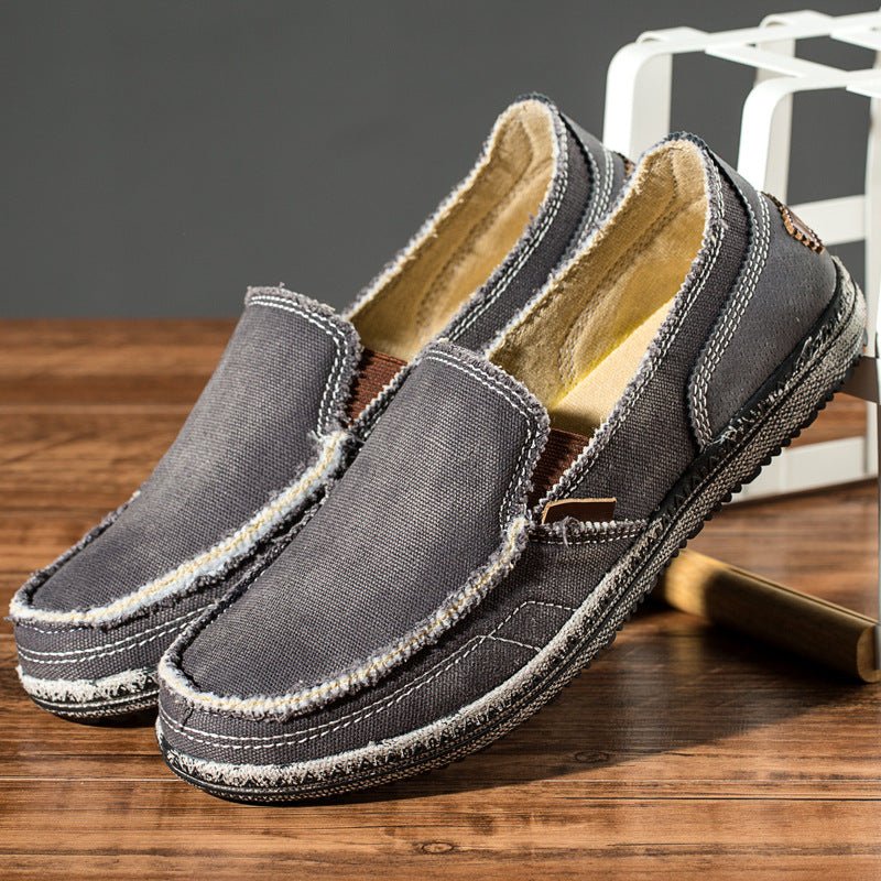 Canvas Slip - On Shoes - Luxoria