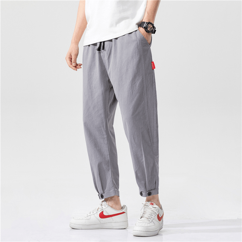 Elegant Linen Pants - Luxoria