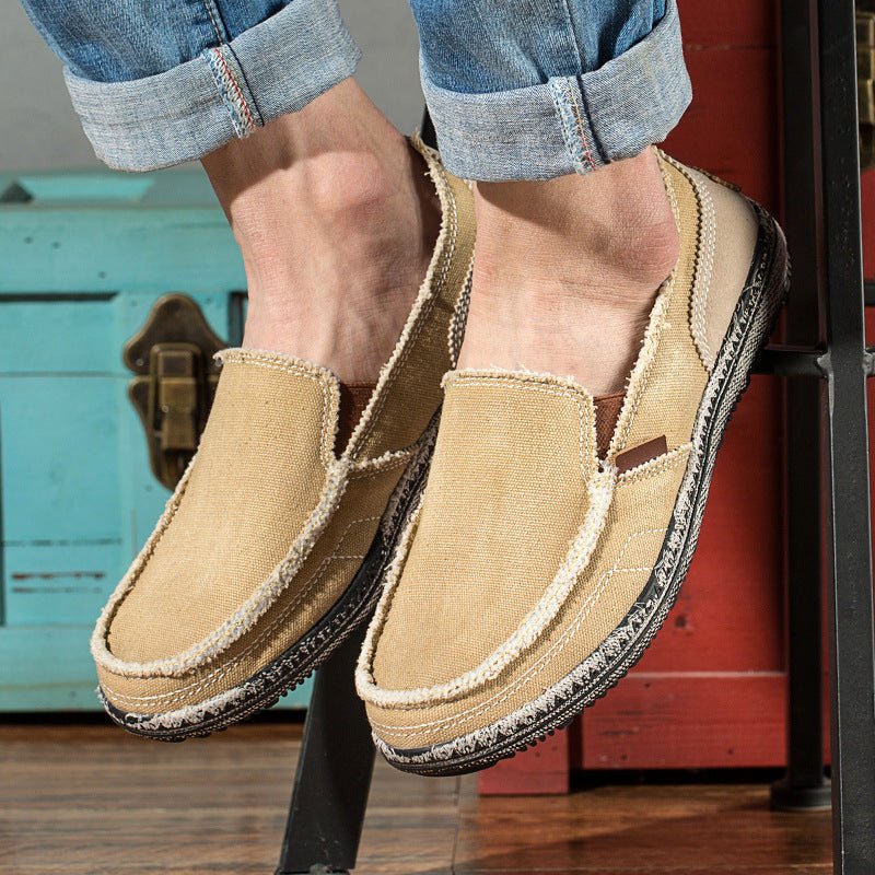 Canvas Slip - On Shoes - Luxoria
