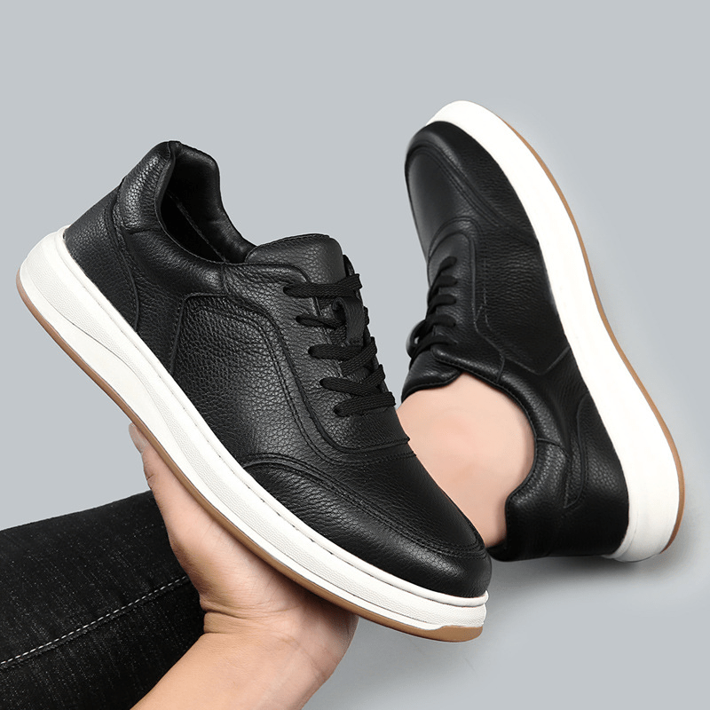 Leather Sneakers - Luxoria