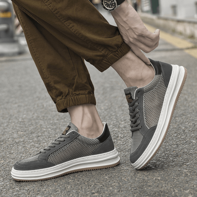 Elegant Mesh Sneakers - Luxoria