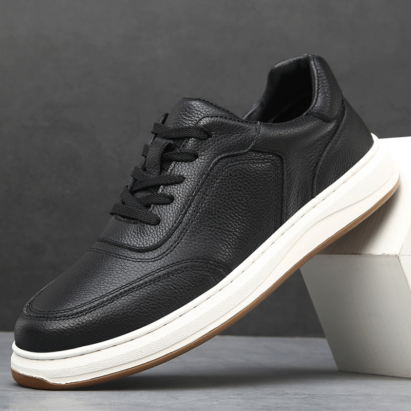 Leather Sneakers - Luxoria