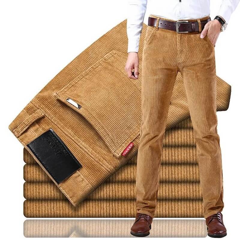 Elegant Corduroy Pants - Luxoria