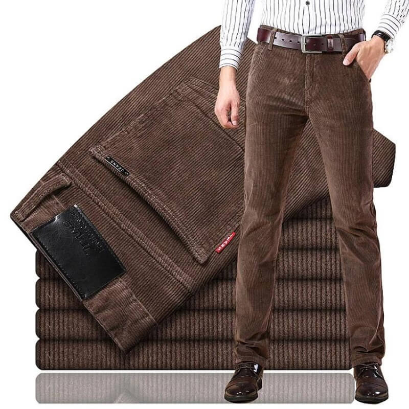 Elegant Corduroy Pants - Luxoria