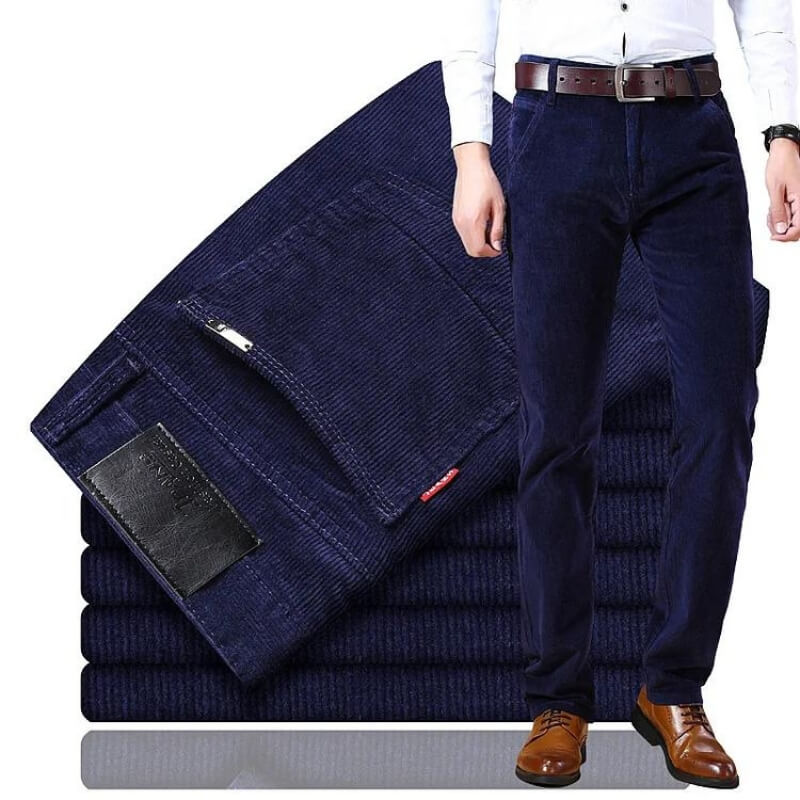 Elegant Corduroy Pants - Luxoria