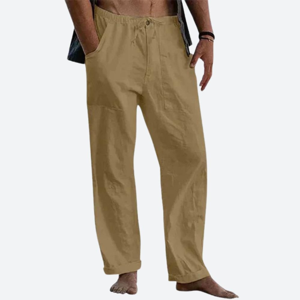 Classic Linen Pants - Luxoria