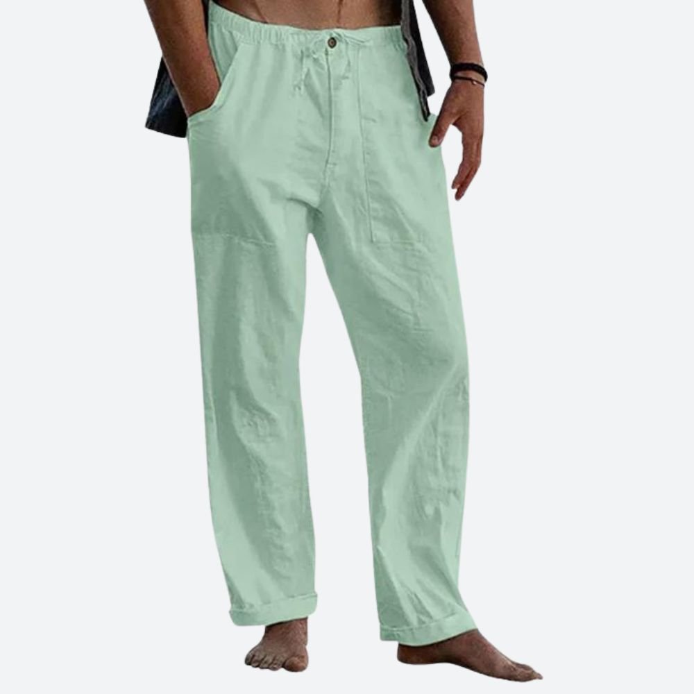 Classic Linen Pants - Luxoria