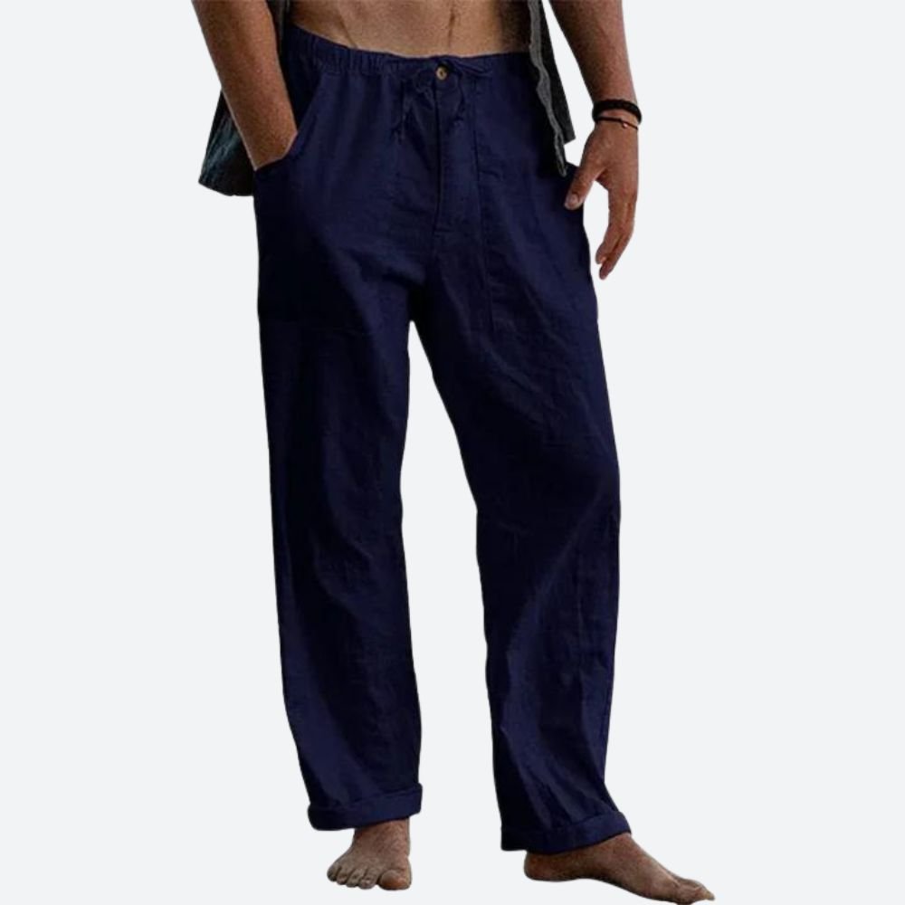 Classic Linen Pants - Luxoria