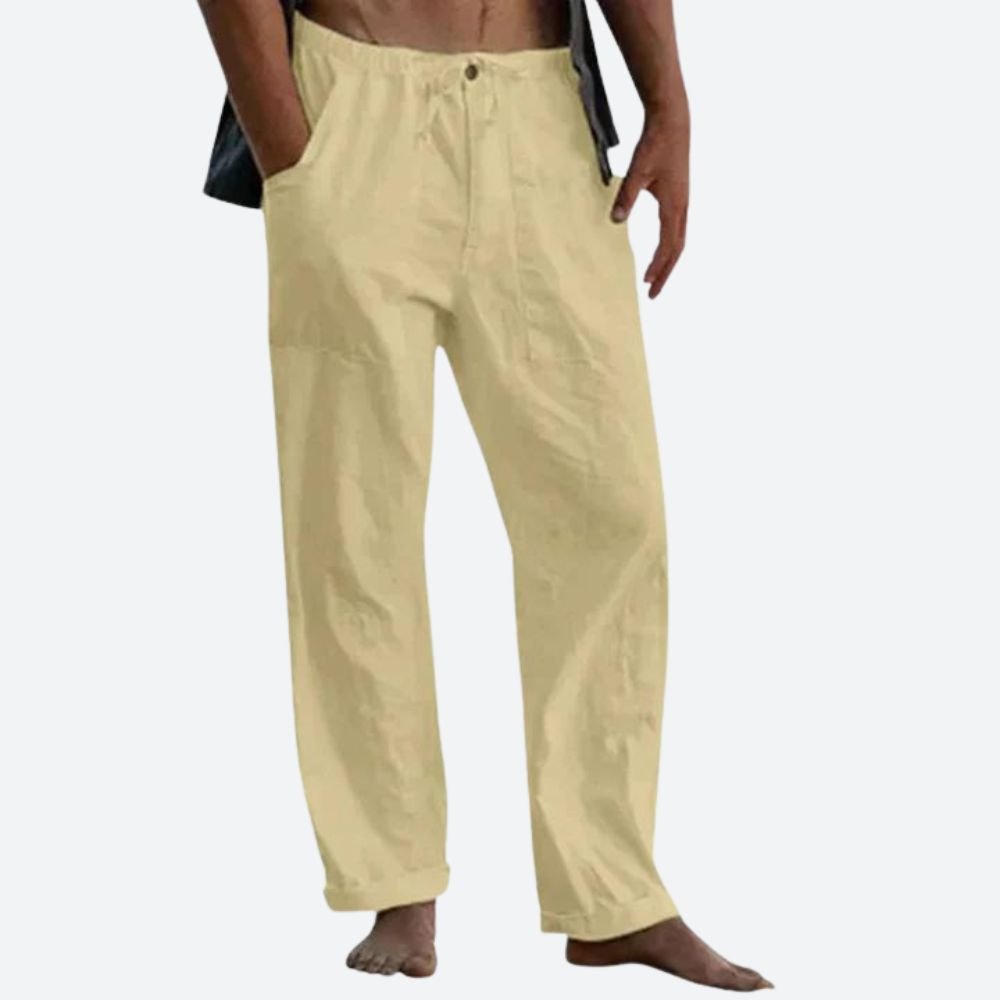 Classic Linen Pants - Luxoria