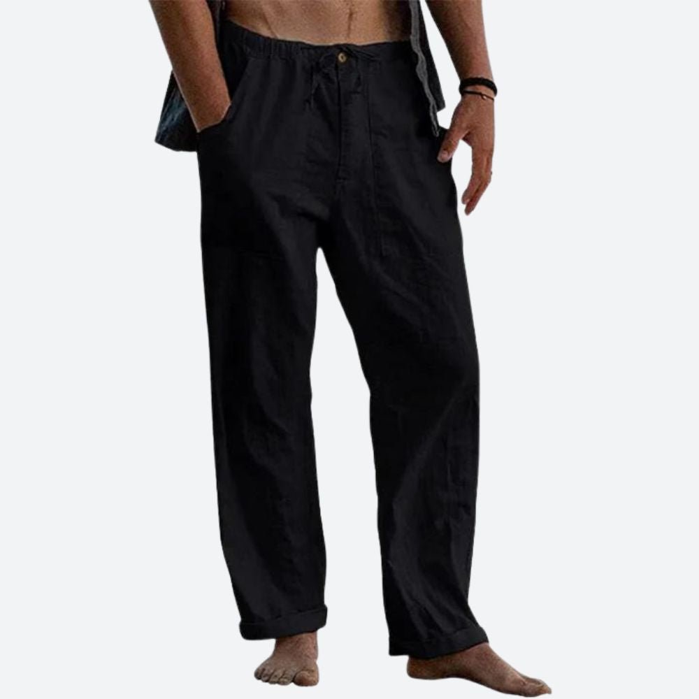 Classic Linen Pants - Luxoria