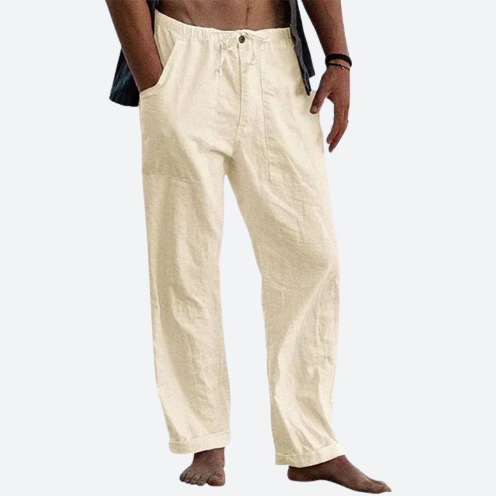 Classic Linen Pants - Luxoria