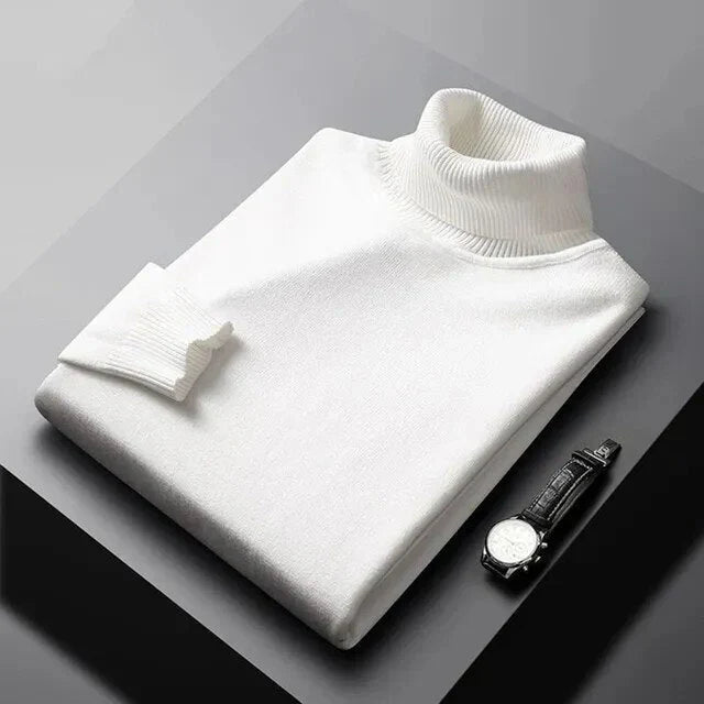 Monte Carlo Cashmere Turtleneck - Luxoria