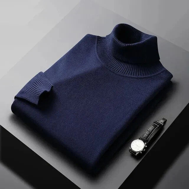 Monte Carlo Cashmere Turtleneck - Luxoria