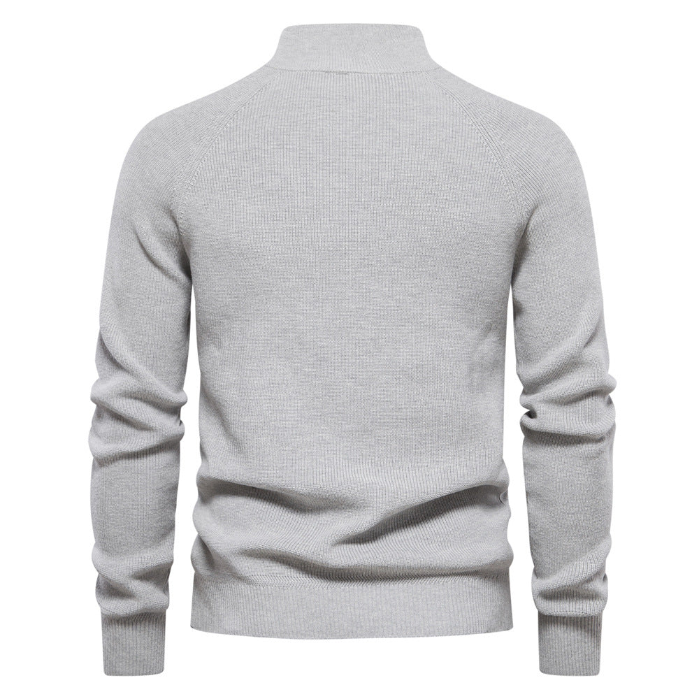 Luxury Zip Sweater - Luxoria
