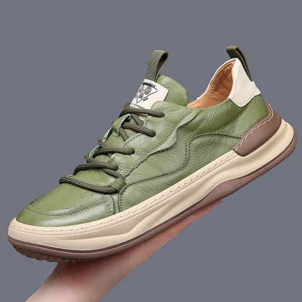 High - Sole Leather Shoes - Luxoria