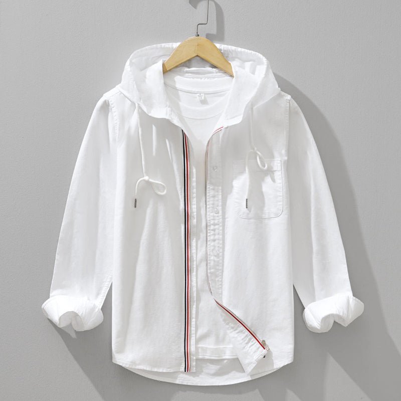 Linen Hoodie - Luxoria