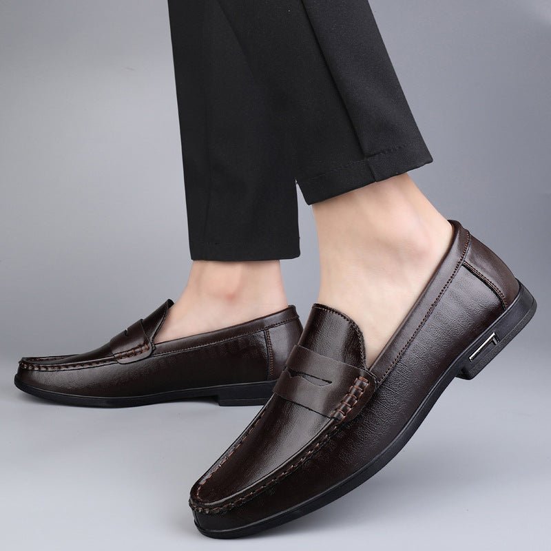 Elegant Premium Leather Loafers - Luxoria