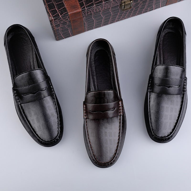 Elegant Premium Leather Loafers - Luxoria
