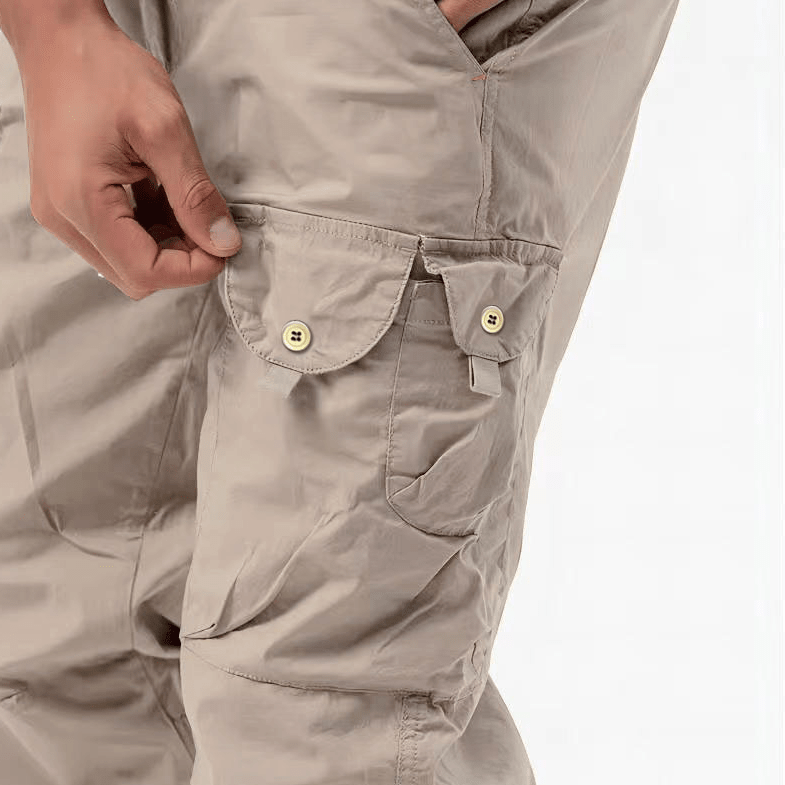 Elegant Cargo Pants - Luxoria