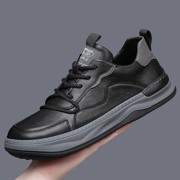 High - Sole Leather Shoes - Luxoria