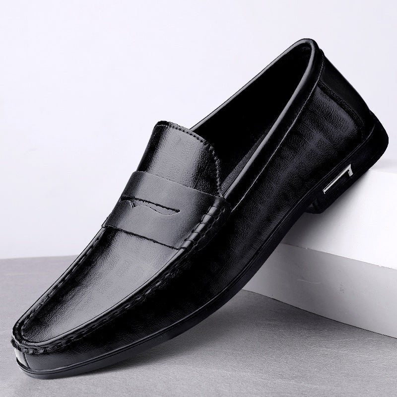 Elegant Premium Leather Loafers - Luxoria