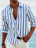 Elegant Striped Shirt - Luxoria