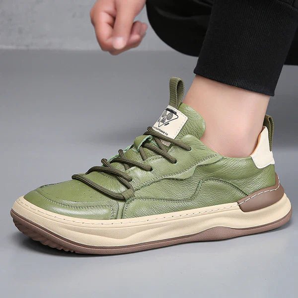 High - Sole Leather Shoes - Luxoria