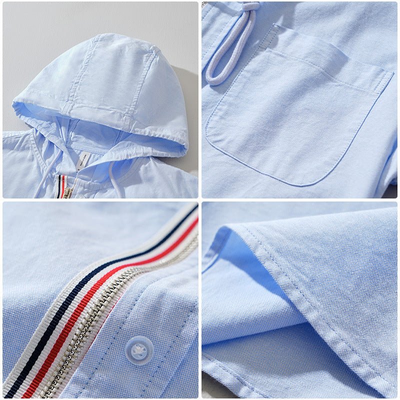 Linen Hoodie - Luxoria