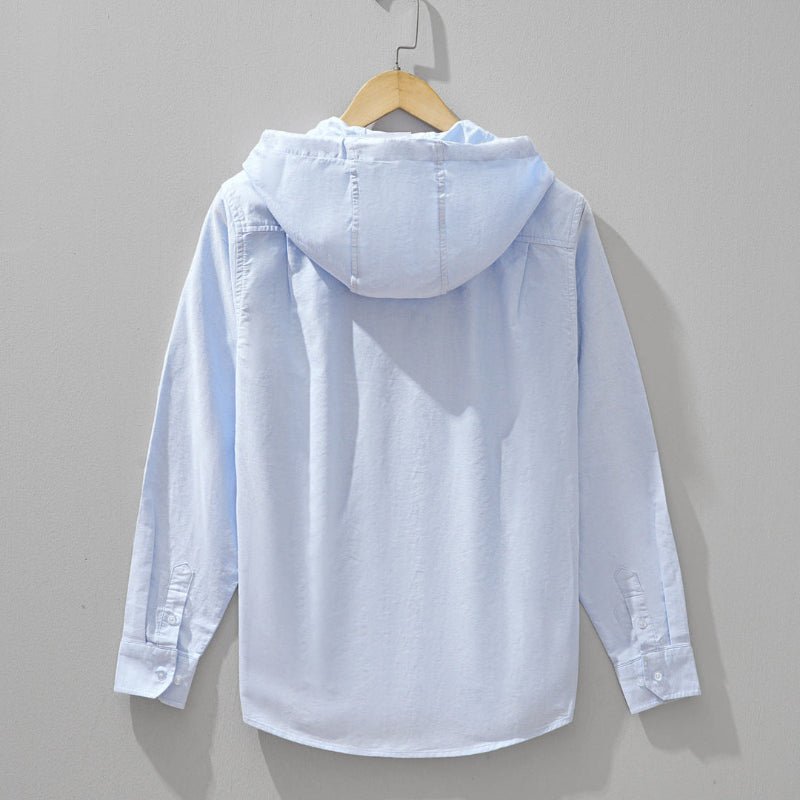 Linen Hoodie - Luxoria