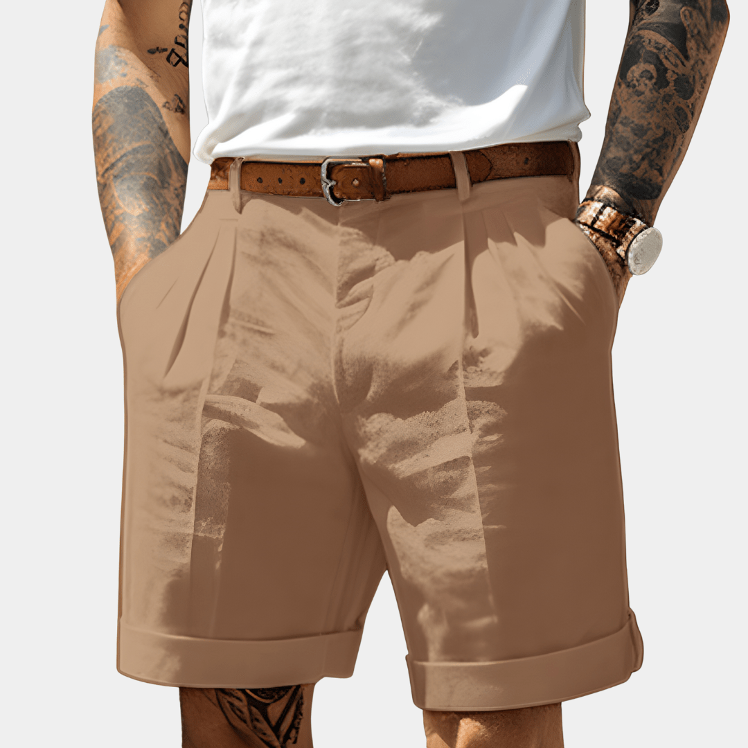Casual Cotton Shorts - Luxoria