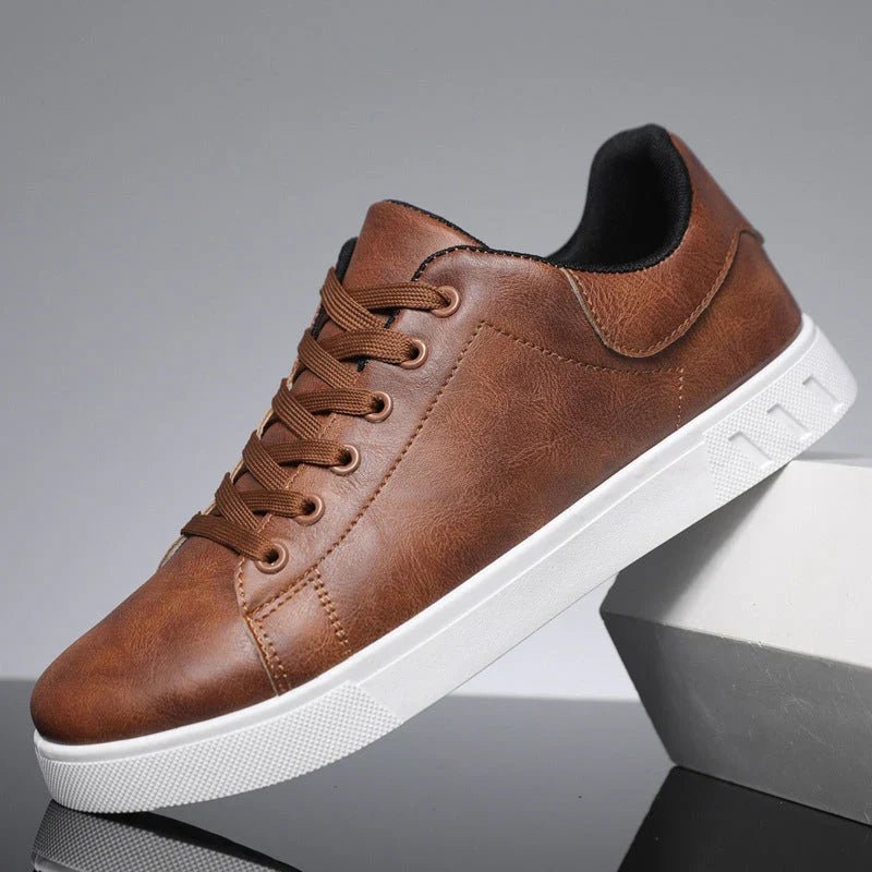 Corrado Classic Leather Sneakers - Luxoria