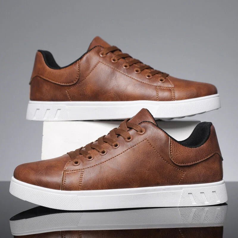 Corrado Classic Leather Sneakers - Luxoria