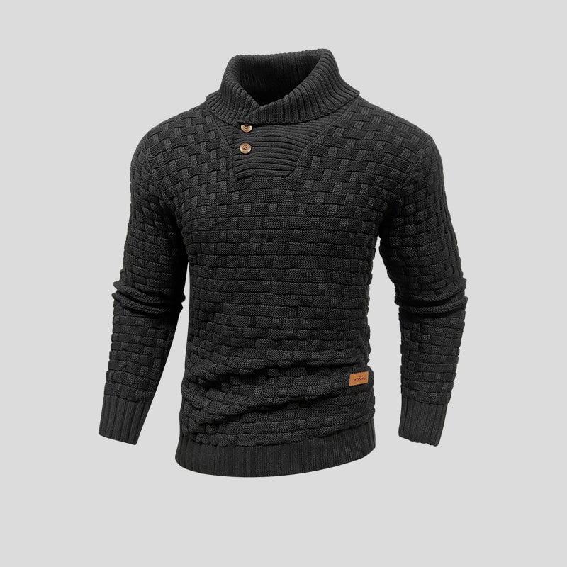Elegant Men's Pullover - Luxoria