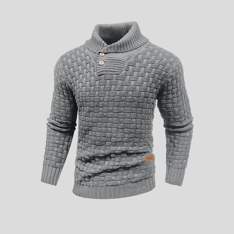 Elegant Men's Pullover - Luxoria