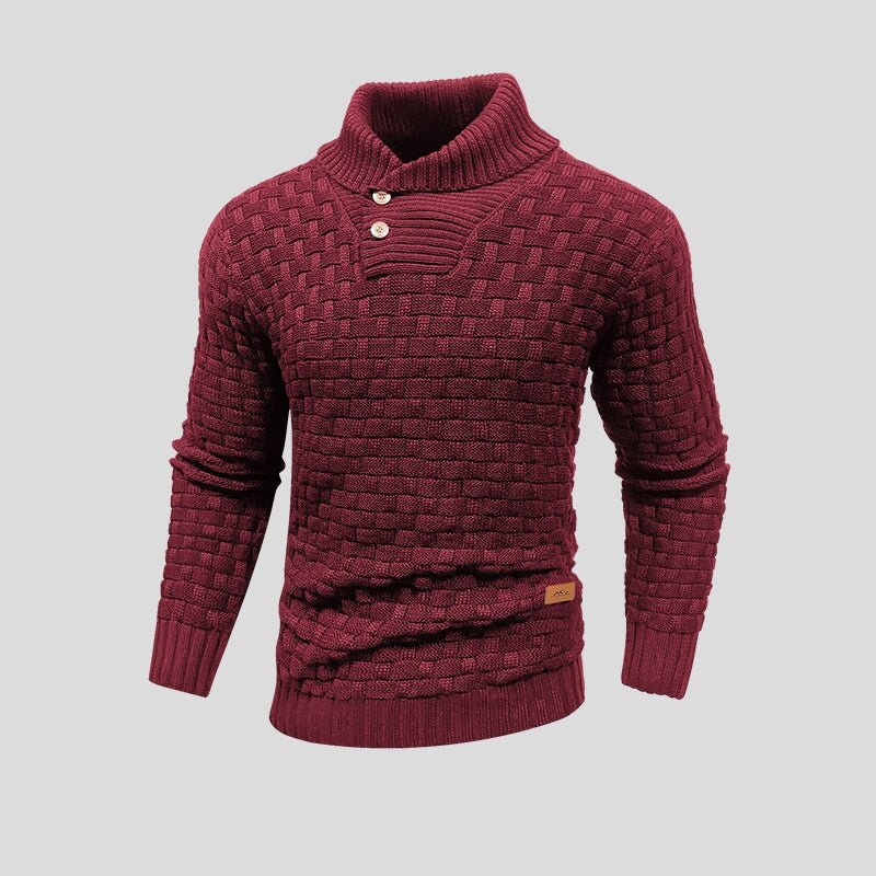 Elegant Men's Pullover - Luxoria