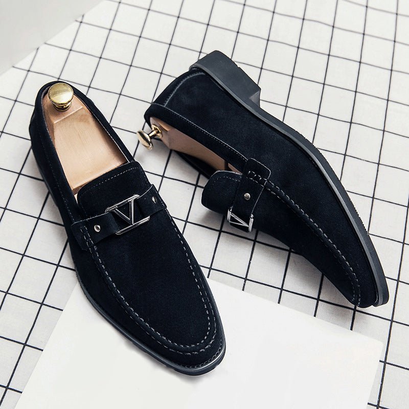Verona Chic Suede Loafers - Luxoria