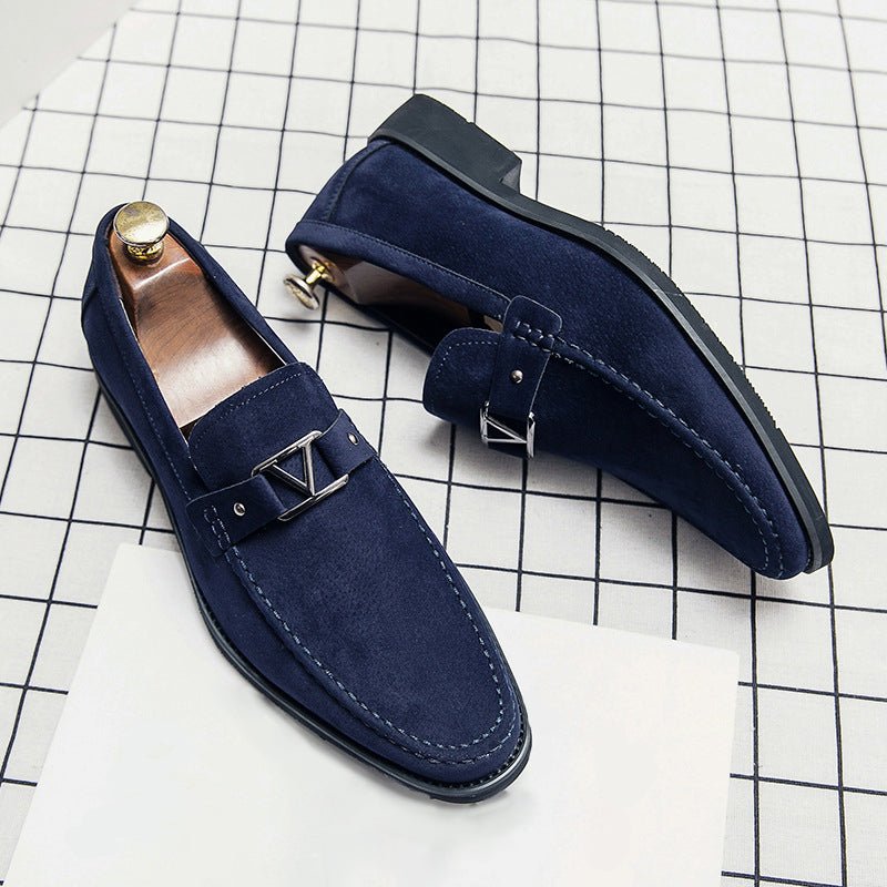 Verona Chic Suede Loafers - Luxoria