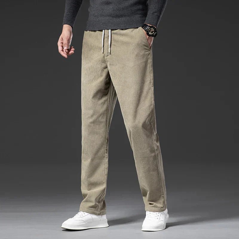 Elegant Corduroy Pants - Luxoria