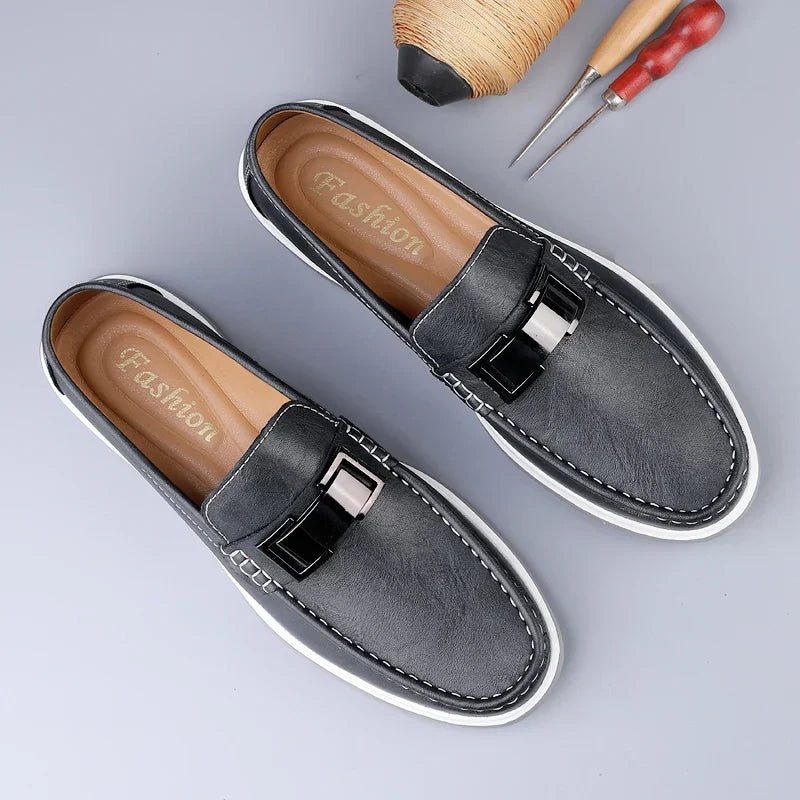 Luxury Leather Loafers - Luxoria