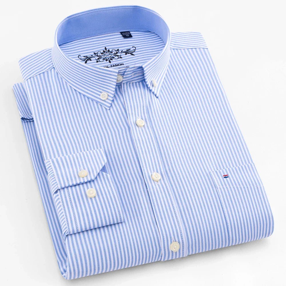 Givalli - Elegant Cotton Shirt - Luxoria