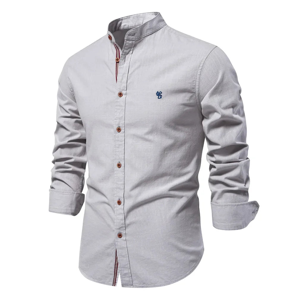 Elegant Linen Shirt - Luxoria