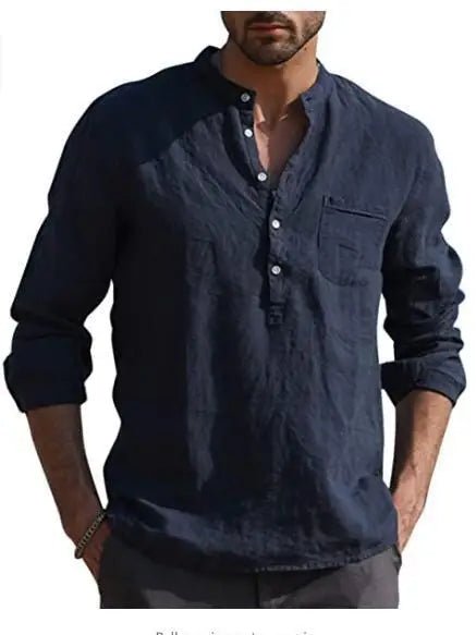Breathable Cotton Shirt - Luxoria
