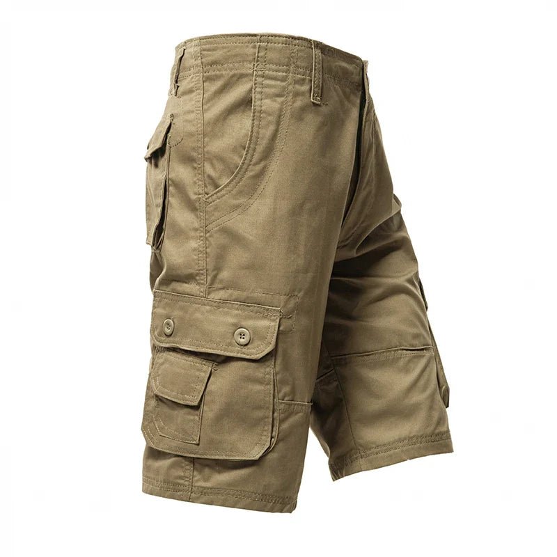 Casual Cargo Knee Shorts - Luxoria