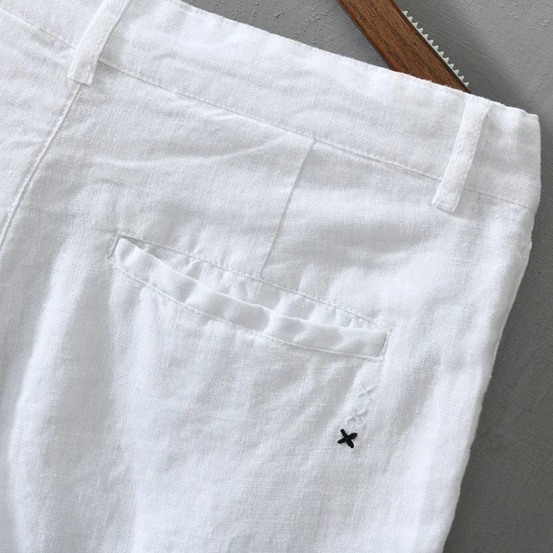 Premium Linen Shorts - Luxoria
