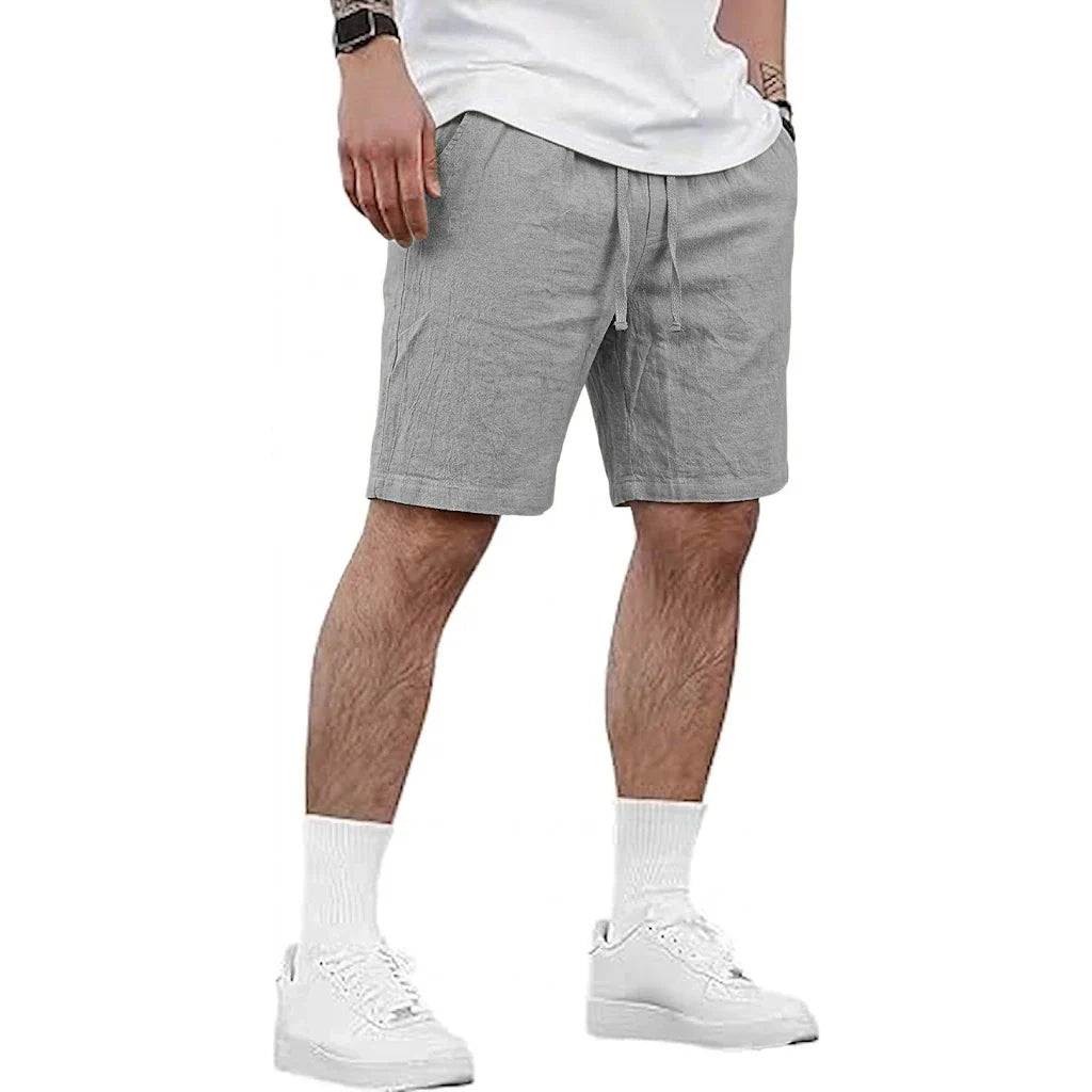 Linen Men's Shorts - Luxoria